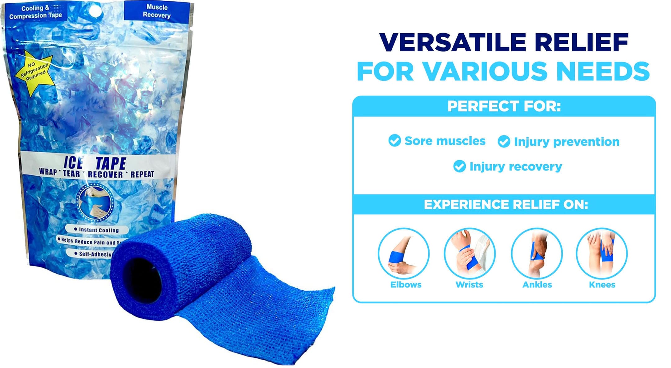 The Benefits of Applying Ice Tape for Musculoskeletal Injuries
